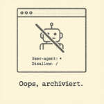 Typewriter Art / Art Typing zu "Way Back Machine"