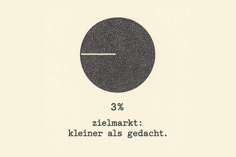 Typewriter Art / Art Typing zu "zielmarkt"