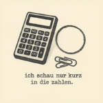 Typewriter Art / Art Typing zu "Excel Spendendashboard"